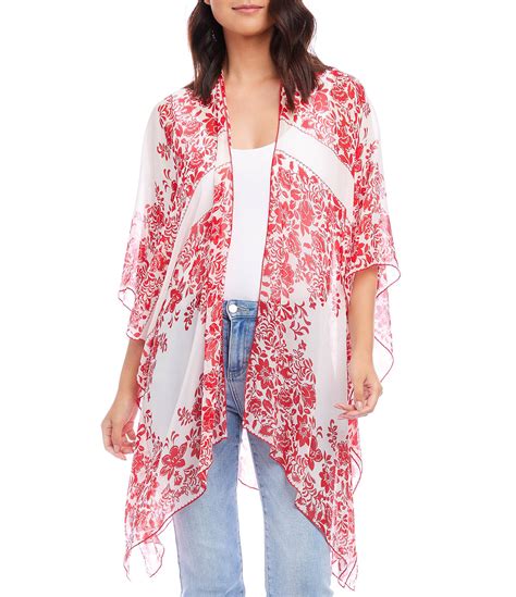 Paisley Georgette Kimono 